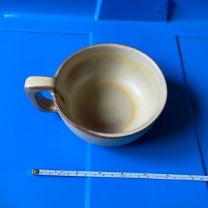 Vintage Frankoma Pottery #4SC Brown Soup Cups